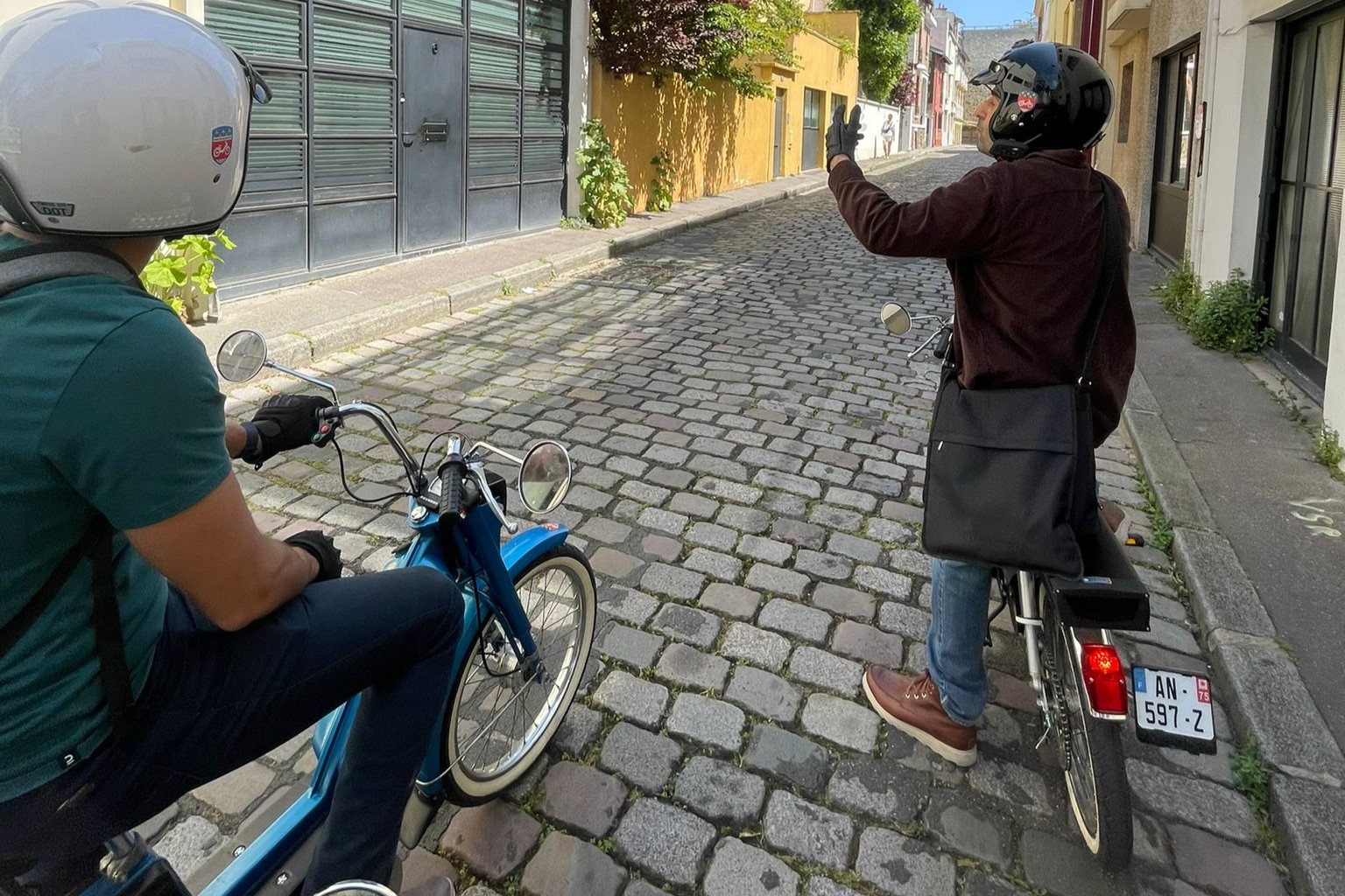 Visite guidée en scooter à Paris